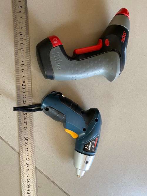 Screwdriver and Drill Gun - not tested - selling as spares