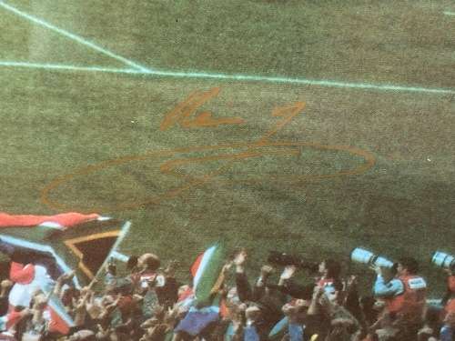 Fantastic find - Signed original by Joel Stransky - 1995 World Cup Final Frame