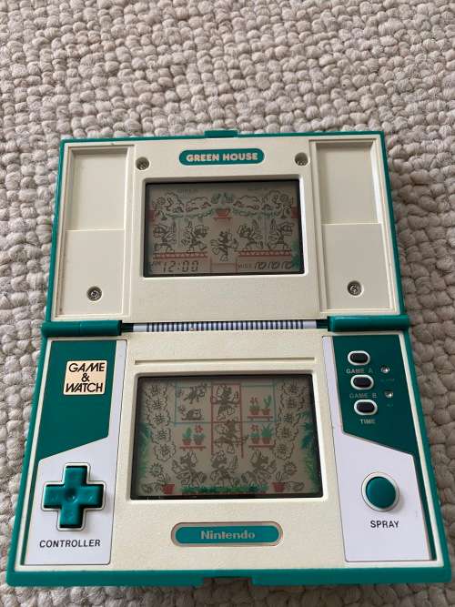 Nintendo Game and Watch - Greenhouse - rare and collectible