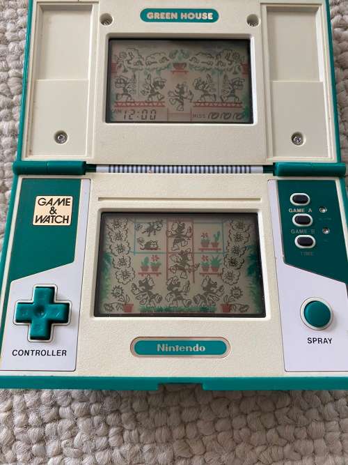 Nintendo Game and Watch - Greenhouse - rare and collectible
