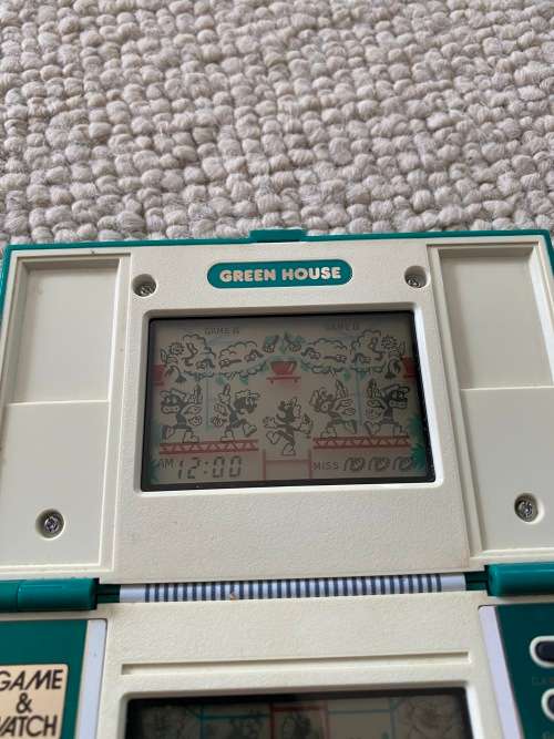 Nintendo Game and Watch - Greenhouse - rare and collectible