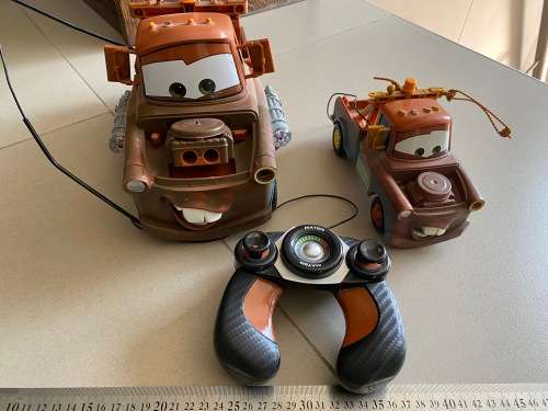 2 RC CARS truscks and a remote - untested