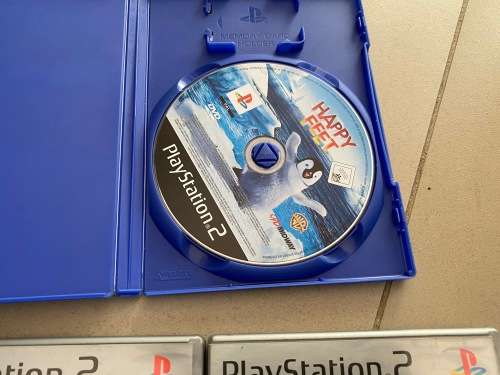 PS2 Game bundle x 3 - Ice Age 2, Happy Feet and Shrek