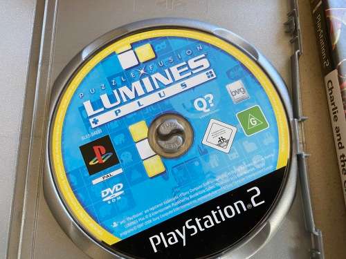 Ps2 Bundle Cheap - Lumines, Charlie and the Chocolate Factory and Buzz