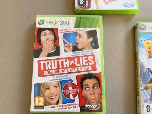 Xbox 360 Bundle x 3 games - CHEAP - BEE the movie, High School Musical and Truth or Lies