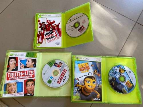 Xbox 360 Bundle x 3 games - CHEAP - BEE the movie, High School Musical and Truth or Lies