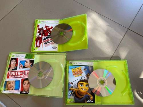 Xbox 360 Bundle x 3 games - CHEAP - BEE the movie, High School Musical and Truth or Lies