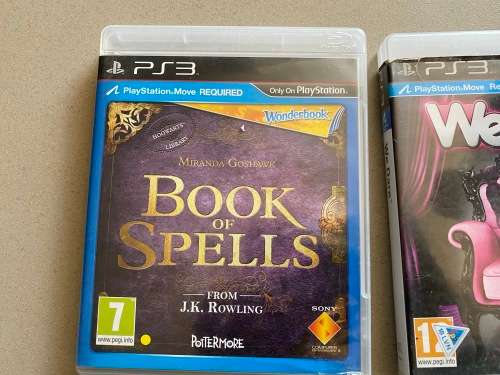 PS3 Bundle - We Dare, Book of Spells and Woostar