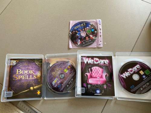PS3 Bundle - We Dare, Book of Spells and Woostar