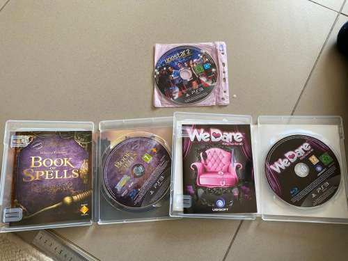 PS3 Bundle - We Dare, Book of Spells and Woostar