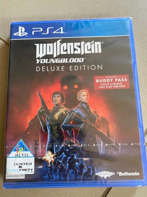 Brand New PS4 Wolfenstein Game
