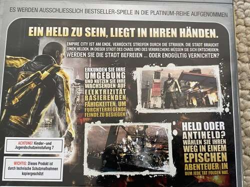 PS3 Infamous Game - nice and cheap