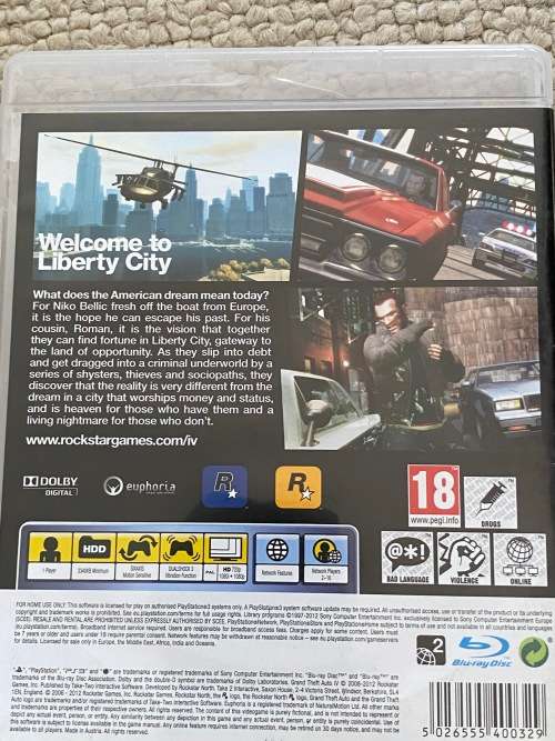 PS3 - GTA iV - nice and cheap