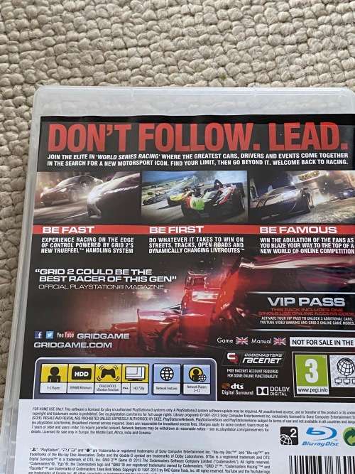 PS3 Grid 2 - Excellent
