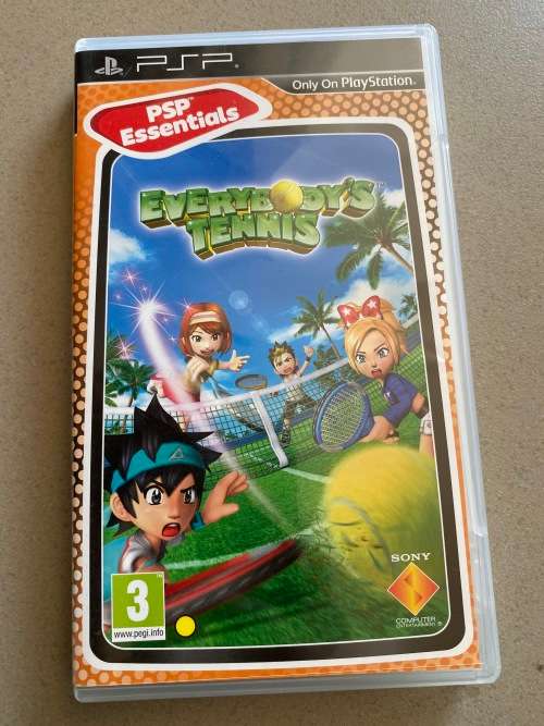 PSP Everbodys Tennis game