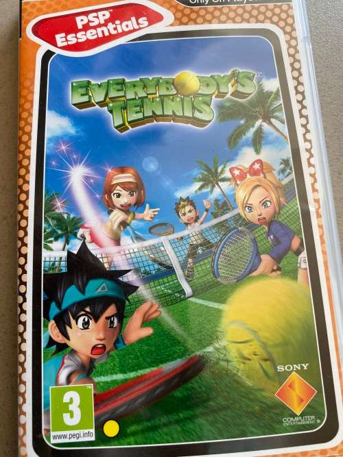 PSP Everbodys Tennis game