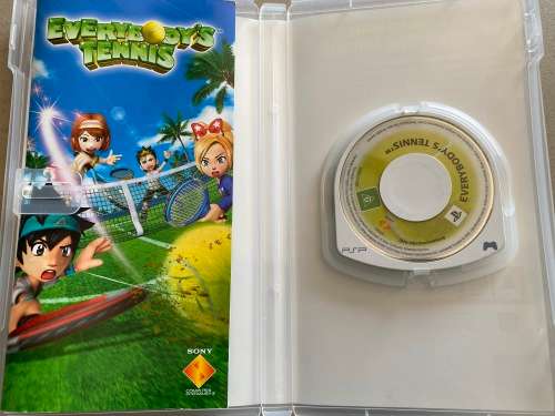PSP Everbodys Tennis game