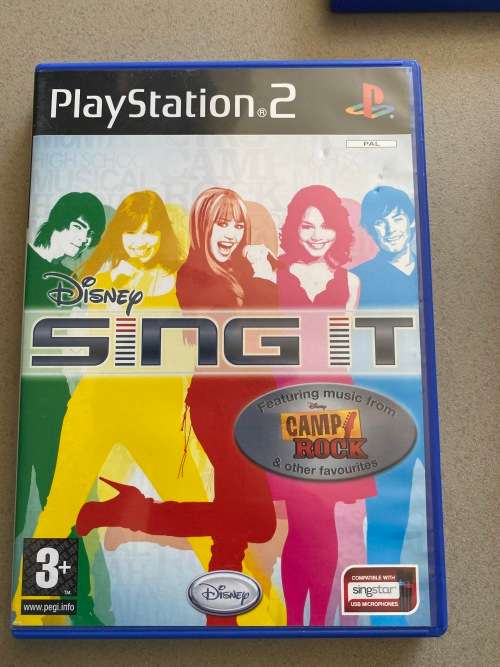 PS2 Games x 3 - High School Musical, Sing IT and Sing Star - Cheap