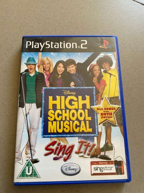 PS2 Games x 3 - High School Musical, Sing IT and Sing Star - Cheap