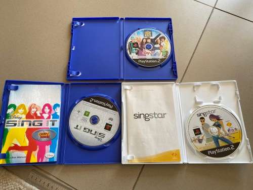 PS2 Games x 3 - High School Musical, Sing IT and Sing Star - Cheap