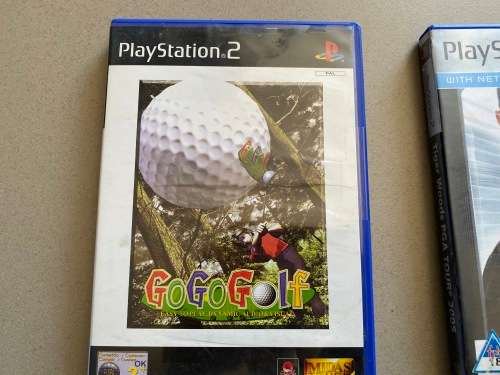 PS2 x 2 - Nice and Cheap - GoGo Golf and Tiger Woods Golf