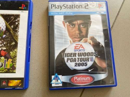 PS2 x 2 - Nice and Cheap - GoGo Golf and Tiger Woods Golf