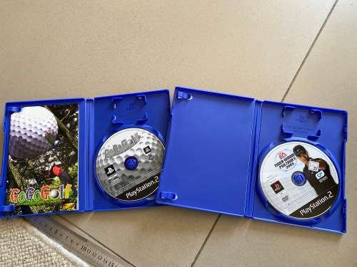 PS2 x 2 - Nice and Cheap - GoGo Golf and Tiger Woods Golf
