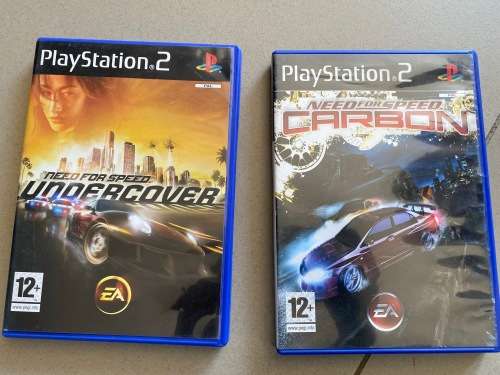 PS2 x 2 -Need for Speed Undercover and Need for Speed Carbon - nice and cheap