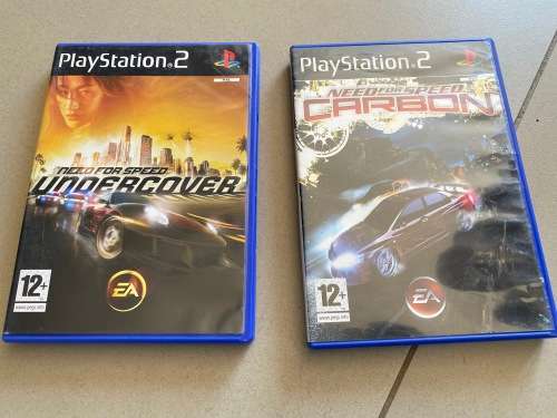 PS2 x 2 -Need for Speed Undercover and Need for Speed Carbon - nice and cheap