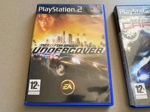 PS2 x 2 -Need for Speed Undercover and Need for Speed Carbon - nice and cheap