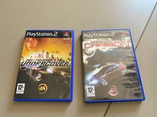 PS2 x 2 -Need for Speed Undercover and Need for Speed Carbon - nice and cheap