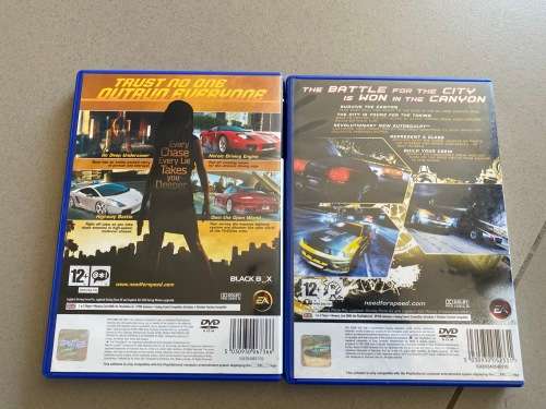 PS2 x 2 -Need for Speed Undercover and Need for Speed Carbon - nice and cheap