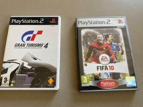 PS2 x 2 - FIFA 10 and Gran Turismo 4