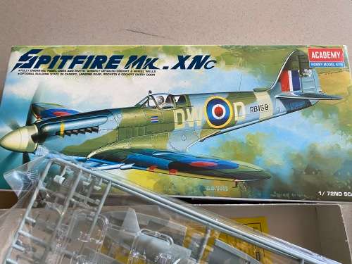 Brand new - Spitfire Model plane 1:72
