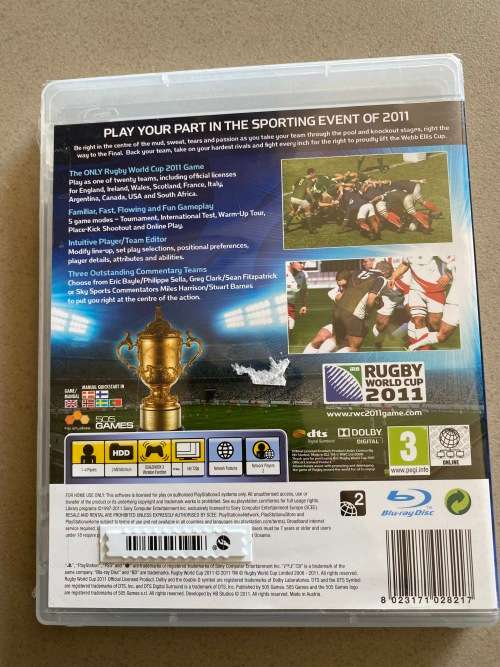 Brand new PS3 Rugby World Cup 2011