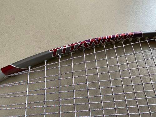 Lovely Head Titanium Squash Racquet