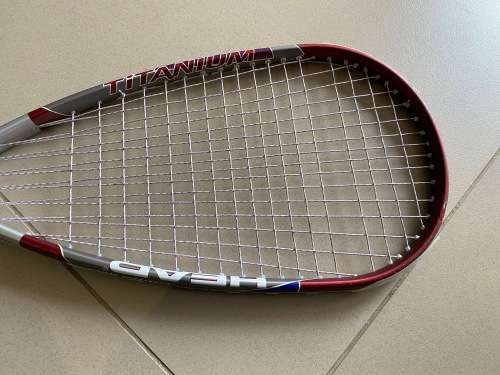 Lovely Head Titanium Squash Racquet