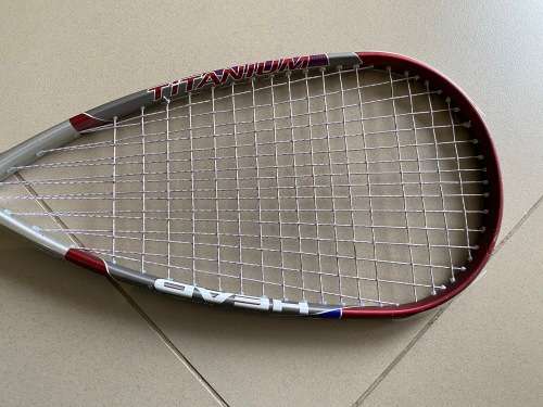 Lovely Head Titanium Squash Racquet