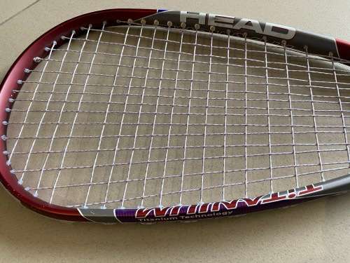 Lovely Head Titanium Squash Racquet