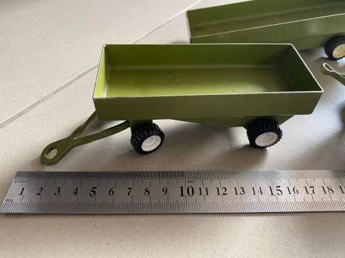 Amazing and heavy steel trailers - very nice - vintage and solid
