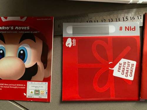 Nintendo 3DS - Super Mario 3D Land - perfect condition