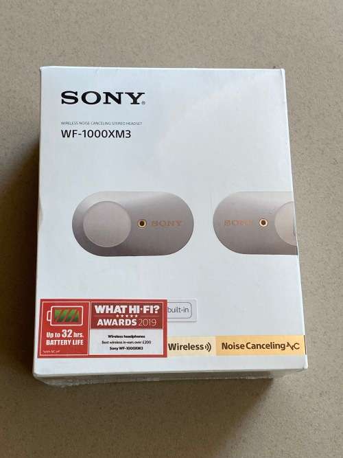 Brand new and sealed Sony wireless noise cancelling earpods WF1000XM3