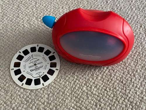 Viewmaster machine with reel - cheap - 1998 and made in Italy