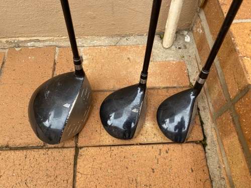 Lovely set of Golf Drivers x 3 - good value - Driver, 3 and 4 Woods