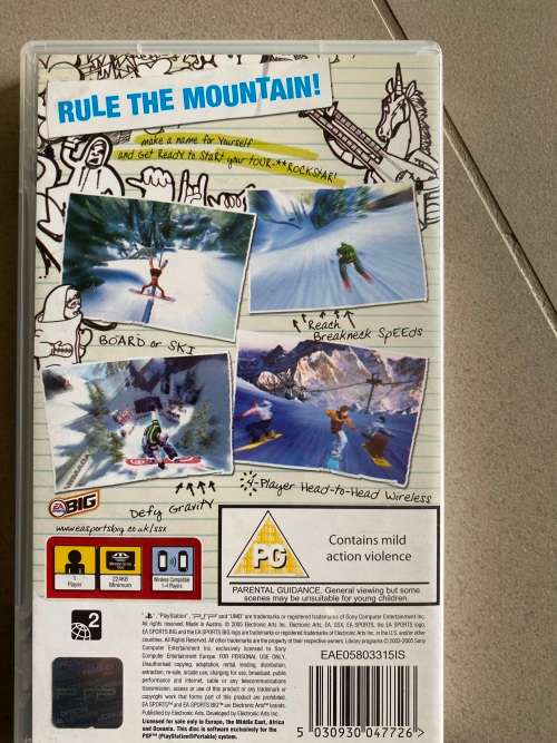 SSX Tour PSP game - cheap