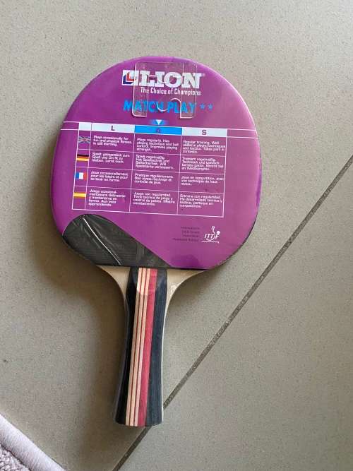 Brand new Lion Matchplay table tennis bat