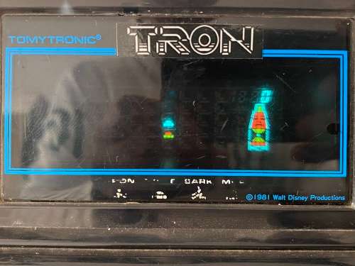 Tomy Tron game 1981 Vintage and Rare handheld - must have for collectors
