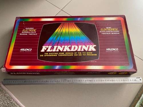 Flinkdink Vintage game with electronic buzzers - rare and nice