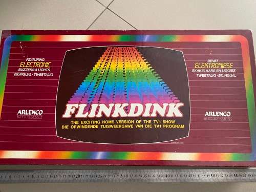 Flinkdink Vintage game with electronic buzzers - rare and nice