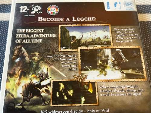 Wii Zelda game - nice